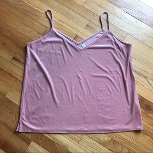 Pink Velvet Tank